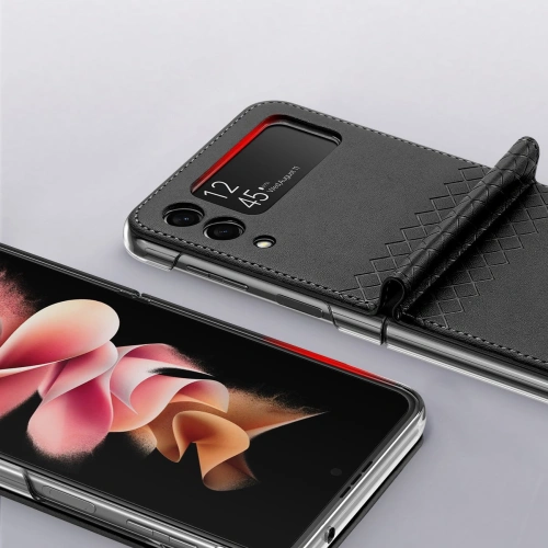 Etui DuxDucis Bril Samsung Galaxy Z Flip 3 czarne