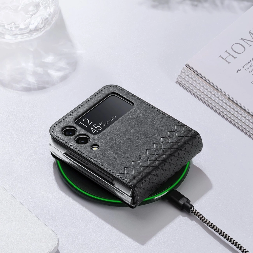 Hurtownia GSM - Etui DuxDucis Bril Samsung Galaxy Z Flip 3 fekete - DDS1421 - {ean13} - Hurt