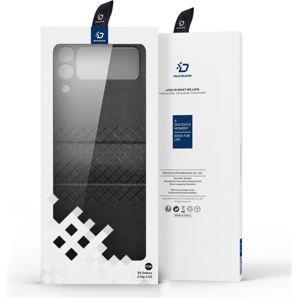 Hurtownia GSM - Case DuxDucis Brille Samsung Galaxy Z Flip 3 schwarz - DDS1421 - {ean13} - Hurt