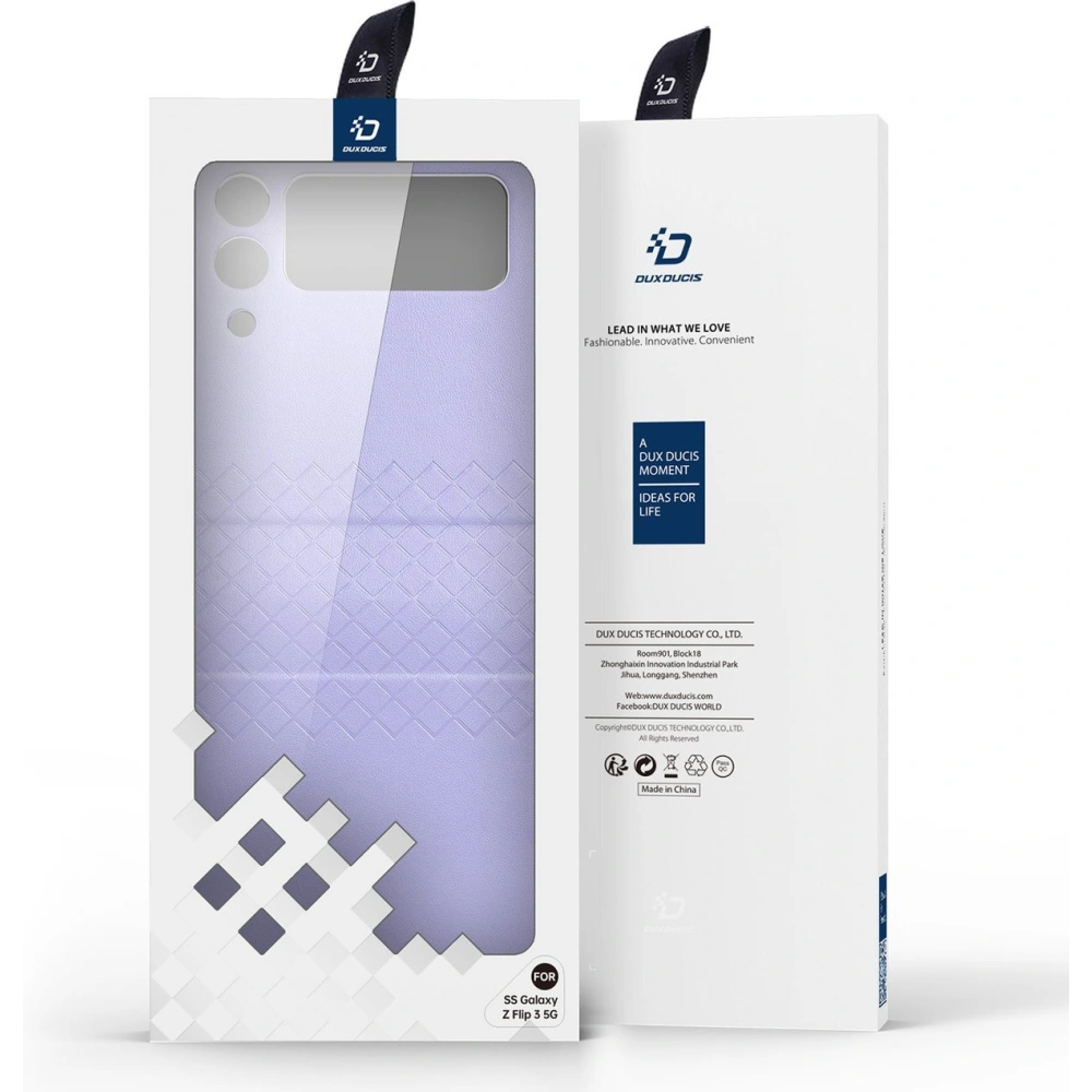 Hurtownia GSM - Etui DuxDucis Bril Samsung Galaxy Z Flip 3 lila - DDS1422 - {ean13} - Hurt