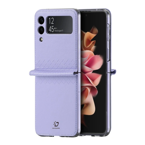 Etui DuxDucis Bril Samsung Galaxy Z Flip 3 fioletowe
