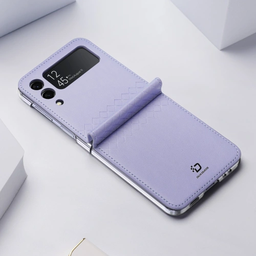 Etui DuxDucis Bril Samsung Galaxy Z Flip 3 fioletowe