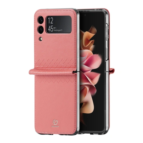 Etui DuxDucis Bril Samsung Galaxy Z Flip 3 różowe