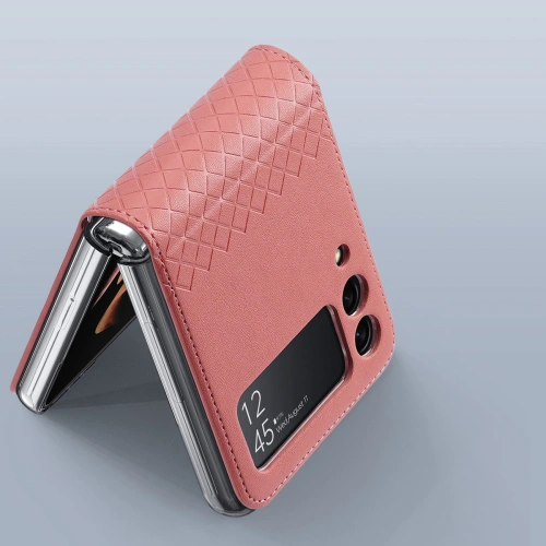 Etui DuxDucis Bril Samsung Galaxy Z Flip 3 różowe