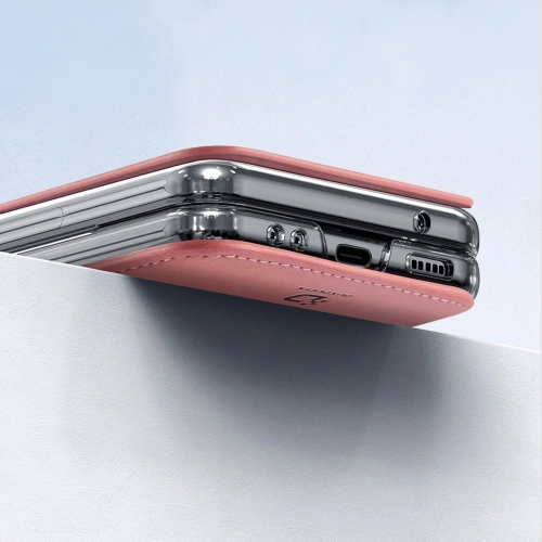 Etui DuxDucis Bril Samsung Galaxy Z Flip 3 różowe