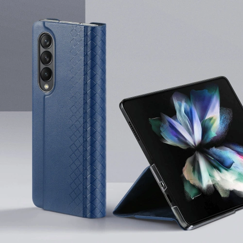 Etui DuxDucis Bril Samsung Galaxy Z Fold 3 niebieskie
