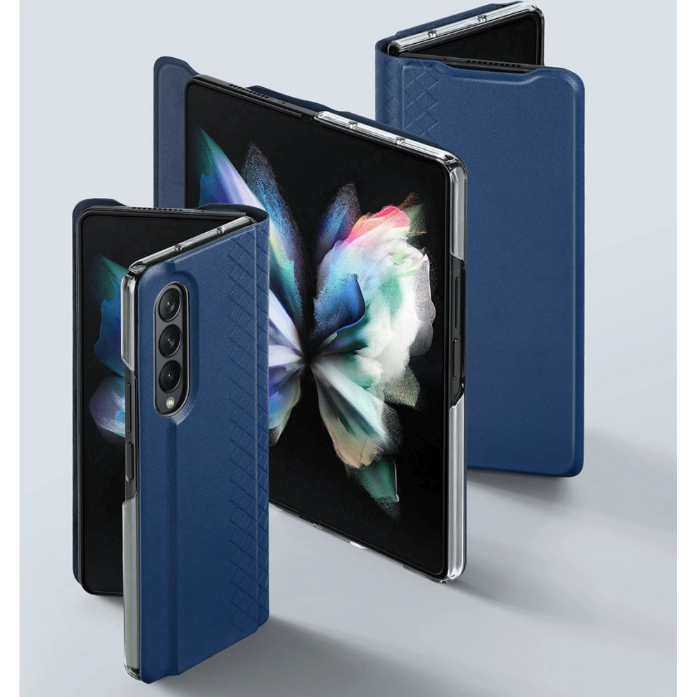 Hurtownia GSM - Etui DuxDucis Bril Samsung Galaxy Z Fold 3 albastre - DDS1425 - {ean13} - Hurt