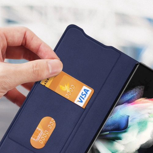 Etui DuxDucis Bril Samsung Galaxy Z Fold 3 niebieskie