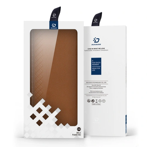 Etui DuxDucis Bril Samsung Galaxy Z Fold 3 niebieskie