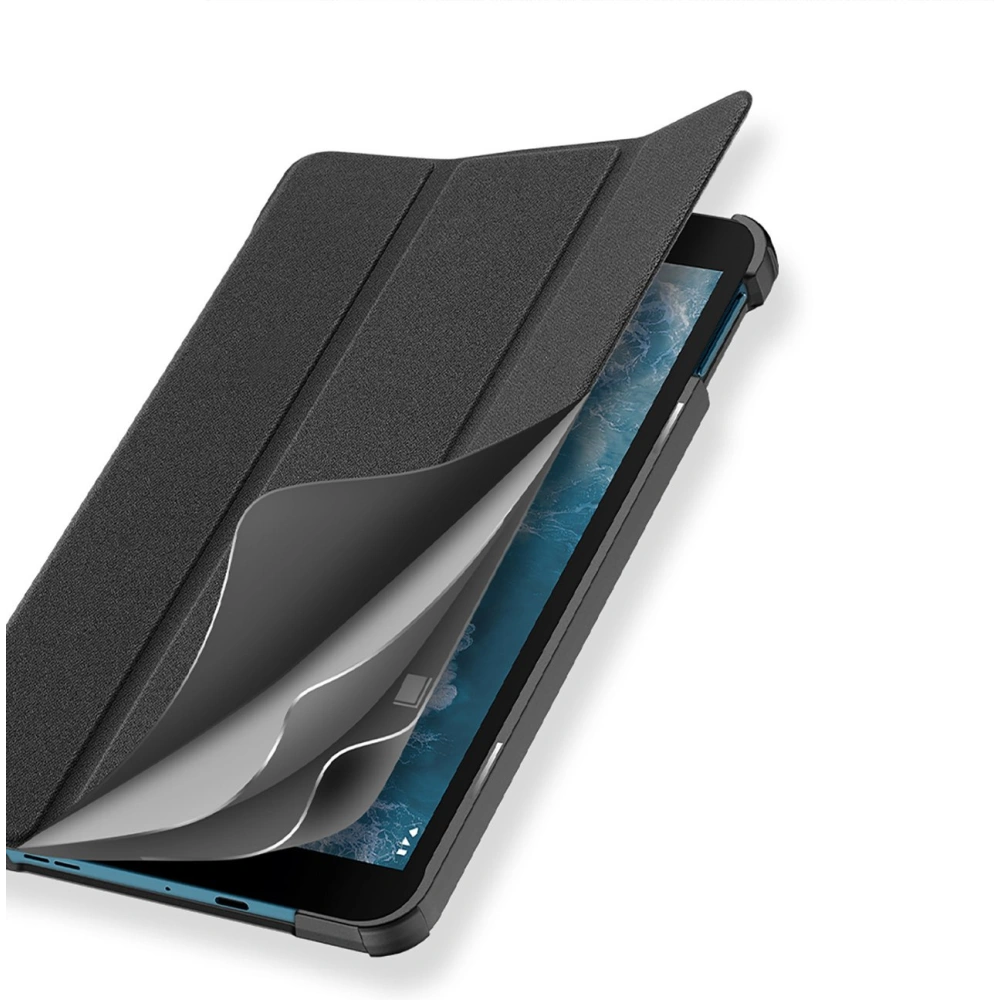 Hurtownia GSM - Etui DuxDucis Domo Nokia T10 negru - DDS1428 - {ean13} - Hurt