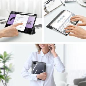 Wholesale DuxDucis Toby Huawei MatePad Pro 11 2022 + stylus holder black - DDS1429 - {ean13} - Hurt