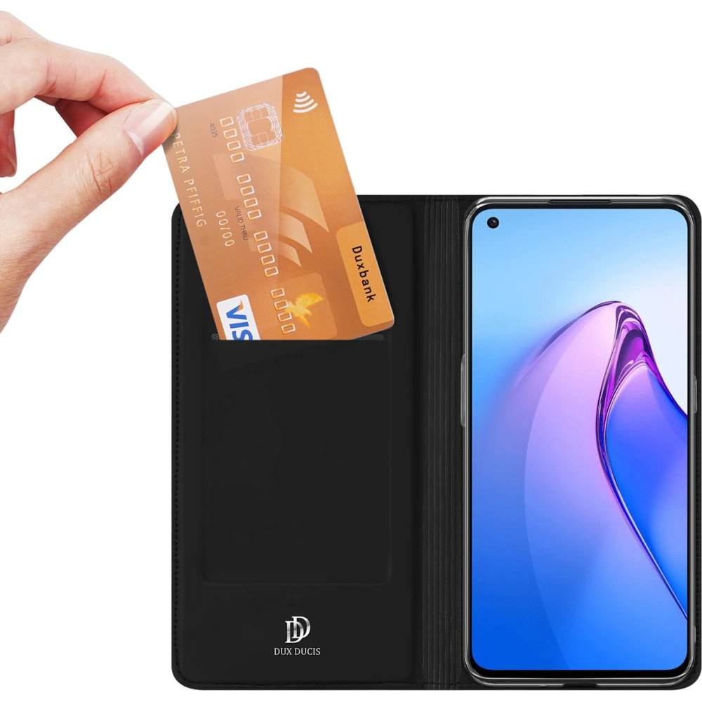 Hurtownia GSM - Etui DuxDucis Skin Pro Oppo Reno 8 fekete - DDS1436 - {ean13} - Hurt
