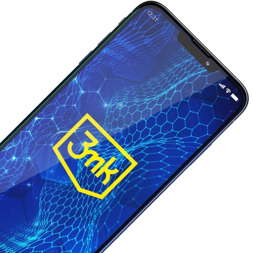 Szkło hartowane 3MK HardGlass Max Lite Xiaomi Redmi Note 12 Pro czarne