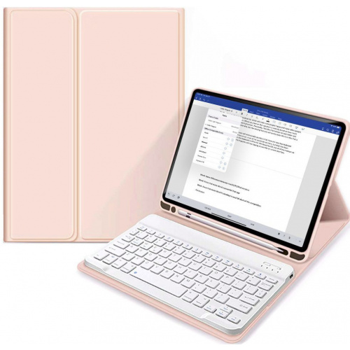 Tech-Protect Distributor - 9490713927663 - THP1675 - Tech-Protect Sc Pen + Keyboard Apple iPad 10.9 2022 (10 gen) Pink - B2B homescreen