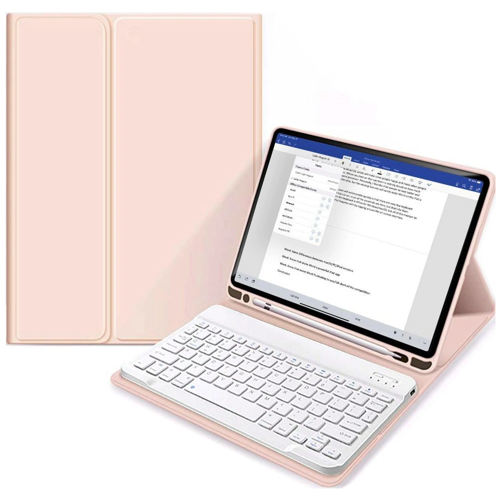 Hurtownia GSM - Etui Tech-Protect Sc Pen + Keyboard Apple iPad 10.9 2022 (10. generációs) Rózsaszín - THP1675 - {ean13} - Hurt
