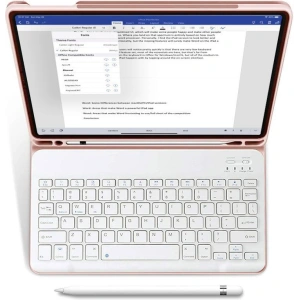 Hurtownia GSM - Etui Tech-Protect Sc Pen + Keyboard Apple iPad 10.9 2022 (10. generációs) Rózsaszín - THP1675 - {ean13} - Hurt