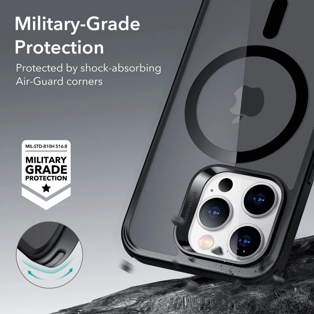 Hurtownia GSM - Etui ESR Ch Halolock MagSafe Apple iPhone 14 Pro Frosted Black - ESR627 - {ean13} - Hurt