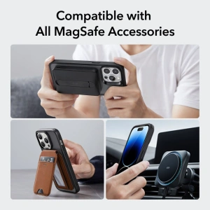 Hurtownia GSM - Etui ESR Ch Halolock MagSafe Apple iPhone 14 Pro Negru Înghețat - ESR627 - {ean13} - Hurt