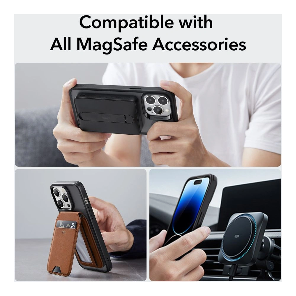 Hurtownia GSM - Etui ESR Ch Halolock MagSafe Apple iPhone 14 Pro Max Negru Înghețat - ESR628 - {ean13} - Hurt