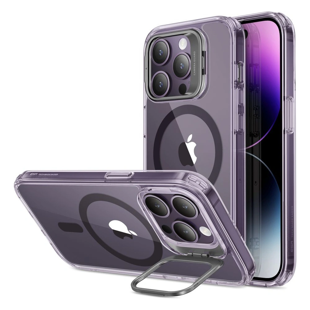 Hurtownia GSM - Etui ESR Classic Kickstand Halolock MagSafe Apple iPhone 14 Pro Čiré/fialové - ESR630 - {ean13} - Hurt