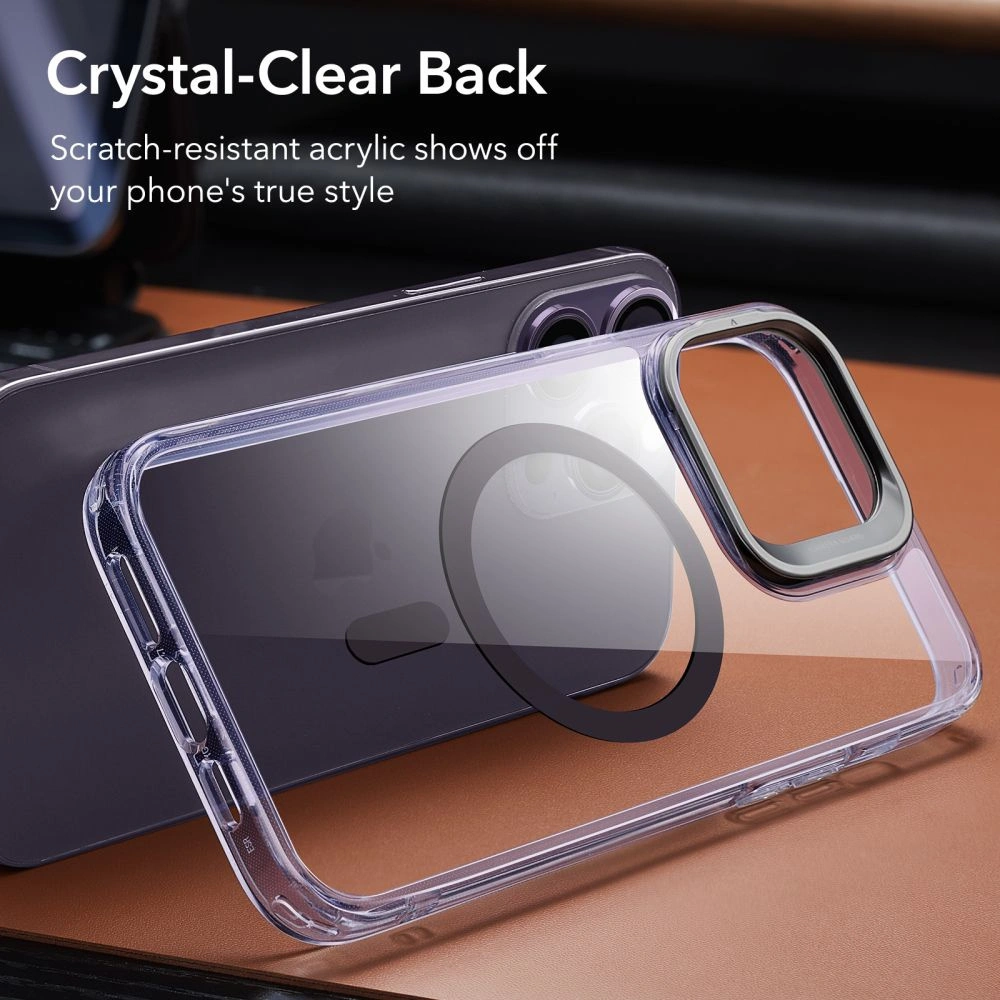 Hurtownia GSM - Etui ESR Classic Kickstand Halolock MagSafe Apple iPhone 14 Pro Clear/purple - ESR630 - {ean13} - Hurt