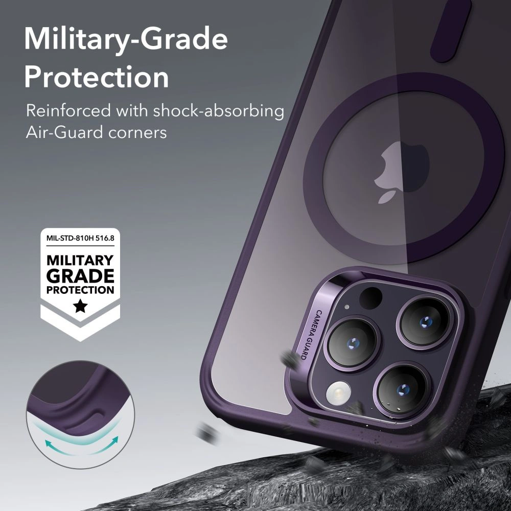 Hurtownia GSM - Etui ESR Ch Halolock MagSafe Apple iPhone 14 Pro Max Clear/purple - ESR633 - {ean13} - Hurt