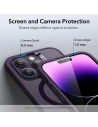 Hurtownia GSM - Etui ESR Ch Halolock MagSafe Apple iPhone 14 Pro Max Clear/purple - ESR633 - {ean13} - Hurt