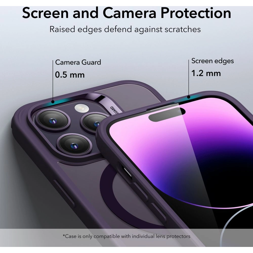 Hurtownia GSM - Etui ESR Ch Halolock MagSafe Apple iPhone 14 Pro Max Clear/purple - ESR633 - {ean13} - Hurt