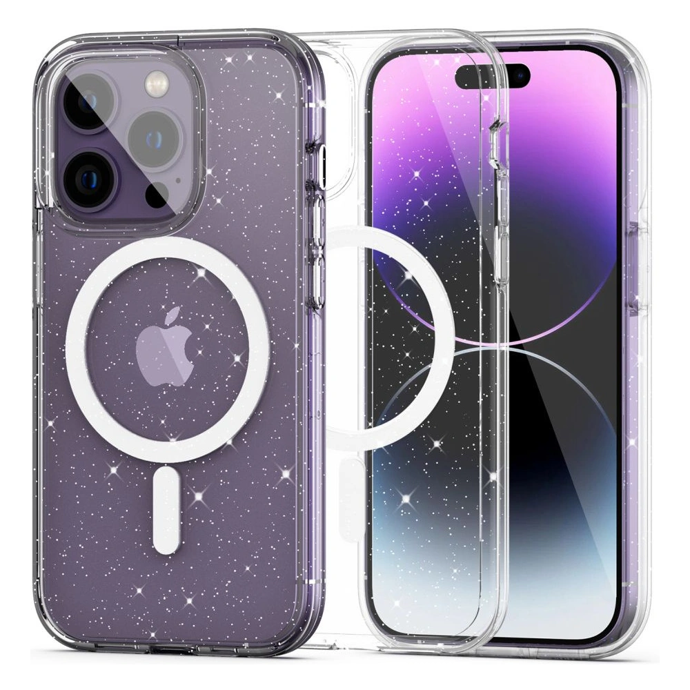 Hurtownia GSM - Case Tech-Protect Flexair Hybrid MagSafe Apple iPhone 14 Pro Max Glitter - THP1676 - {ean13} - Hurt