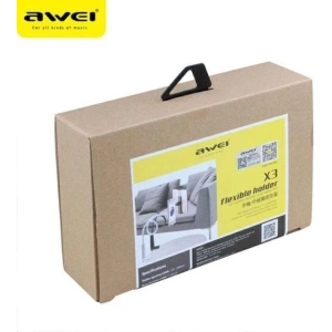 Hurtownia GSM - Stolní držák AWEI X3 4-10,5 palce bílý/white - AWEI117 - {ean13} - Hurt
