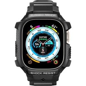 Hurtownia GSM - Pasek Spigen Rugged Armor Pro Apple Watch Ultra 49mm Černý - SPN2601 - {ean13} - Hurt