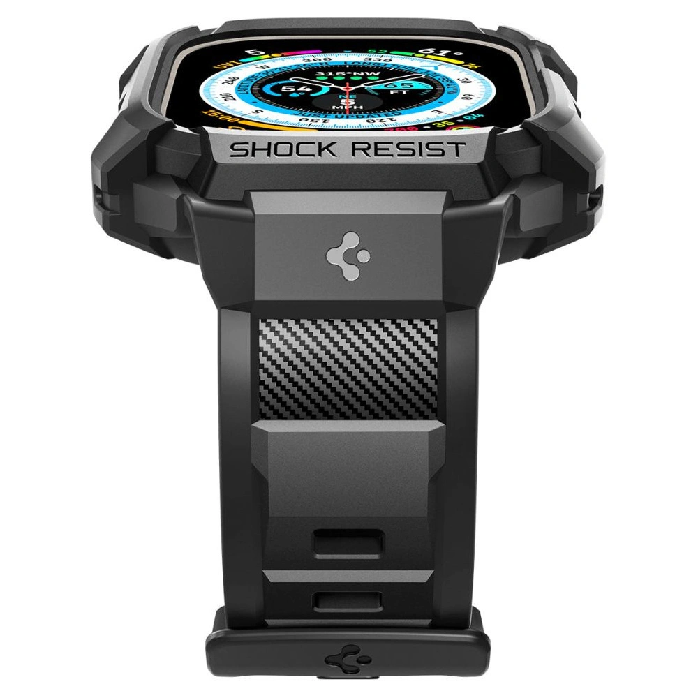 Hurtownia GSM - Pasek Spigen Rugged Armor Pro Apple Watch Ultra 49mm Negru - SPN2601 - {ean13} - Hurt