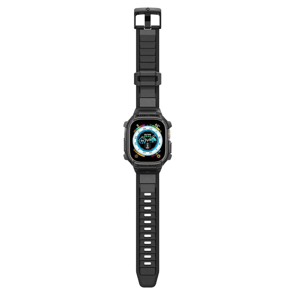 Hurtownia GSM - Pasek Spigen Rugged Armor Pro Apple Watch Ultra 49mm Negru - SPN2601 - {ean13} - Hurt