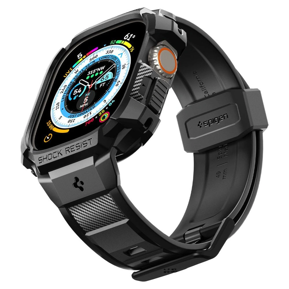 Hurtownia GSM - Pasek Spigen Rugged Armor Pro Apple Watch Ultra 49mm Negru - SPN2601 - {ean13} - Hurt