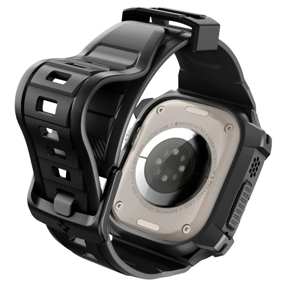 Hurtownia GSM - Pasek Spigen Rugged Armor Pro Apple Watch Ultra 49mm Negru - SPN2601 - {ean13} - Hurt