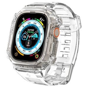 Pasek Spigen Rugged Armor Pro Apple Watch Ultra 49mm Átlátszó
