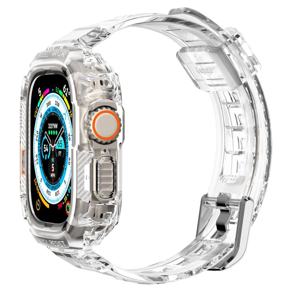 Wholesale Belt Spigen Rugged Armor Pro Apple Watch Ultra 49mm Crystal Clear - SPN2602 - {ean13} - Hurt