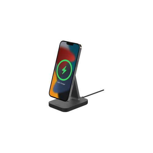 Hurtownia Mophie - 840056162877 - MPH058 - Ładowarka bezprzewodowa Mophie Snap+ Wireless Charging Stand MagSafe 15W (black) - B2B homescreen