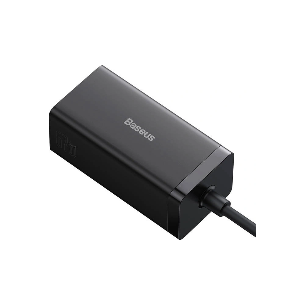 Hurtownia GSM - Hálózati töltő Baseus GaN5 Pro 2xUSB-C + USB + HDMI, 67W (fekete) - BSU3858 - {ean13} - Hurt
