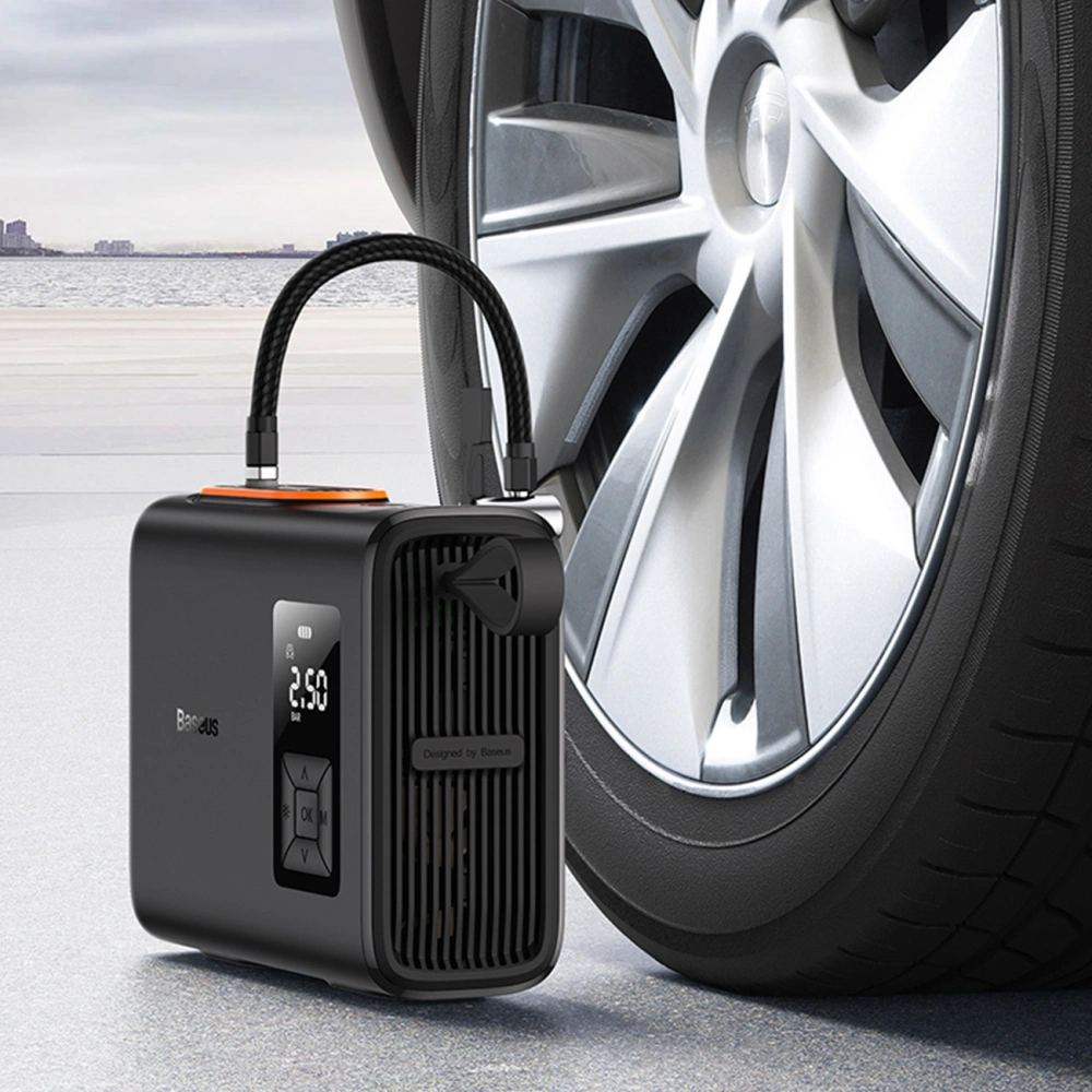Hurtownia GSM - Reifenpumpe Baseus Mega EnergyPump 6000mAh mit LED Taschenlampe - BSU3859 - {ean13} - Hurt