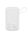 Hurtownia GSM - Powerbank Baseus Qpow Display Digital 10000mAh 20W QC/PD/SCP/FCP + cablu Lightning alb - BSU3860 - {ean13} - Hurt