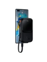 Hurtownia GSM - Powerbank Baseus Qpow Digital Display 10000mAh 22,5W QC/PD/SCP/FCP + cablu USB-C negru - BSU3861 - {ean13} - Hurt