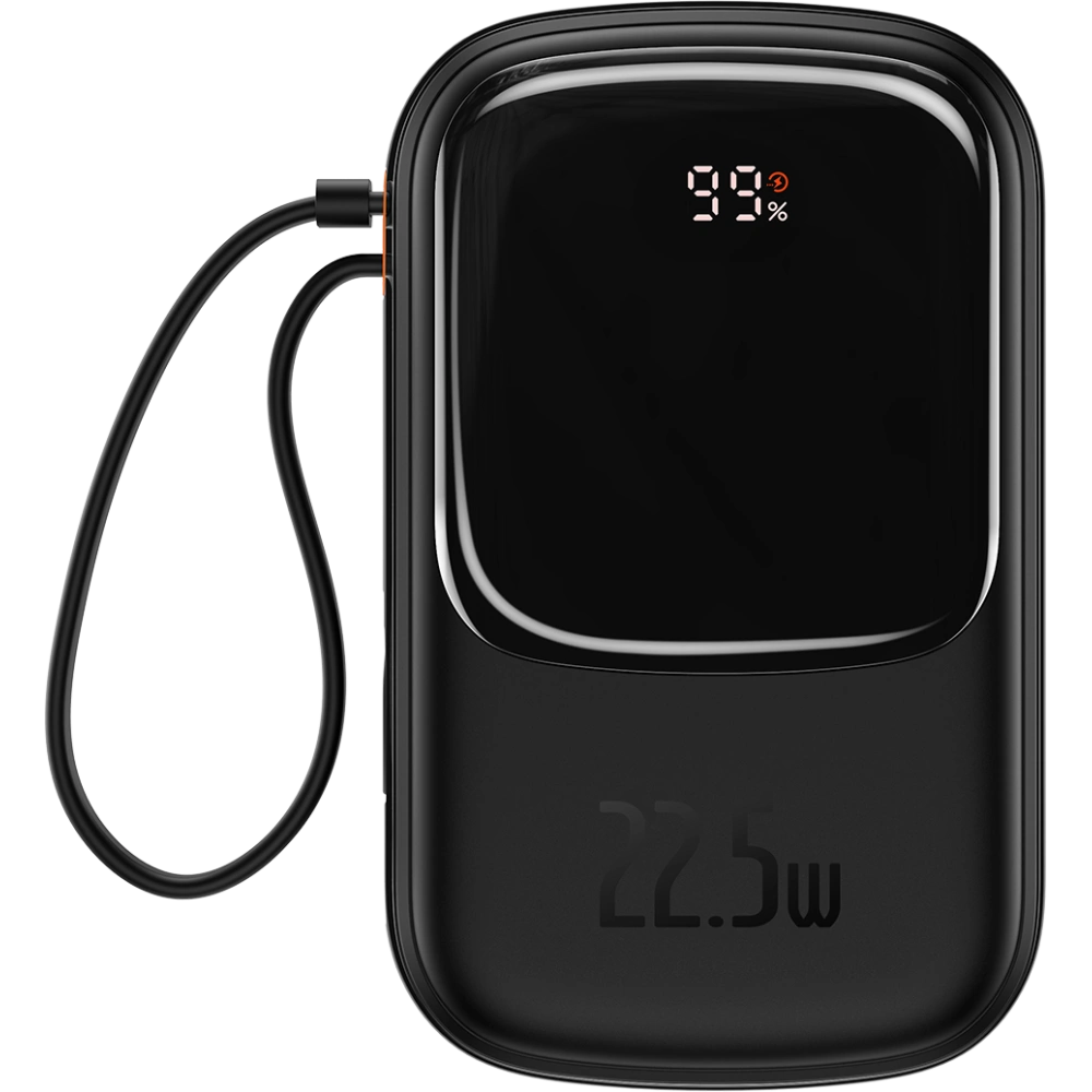 Hurtownia GSM - Powerbank Baseus Qpow Digital Display 20000mAh 22,5W QC/PD/SCP/FCP + USB-C Kabel schwarz - BSU3865 - {ean13} - Hurt