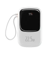 Hurtownia GSM - Powerbank Baseus Qpow Digitális kijelző 20000mAh 22,5W QC/PD/SCP/FCP + fehér USB-C kábel - BSU3866 - {ean13} - Hurt