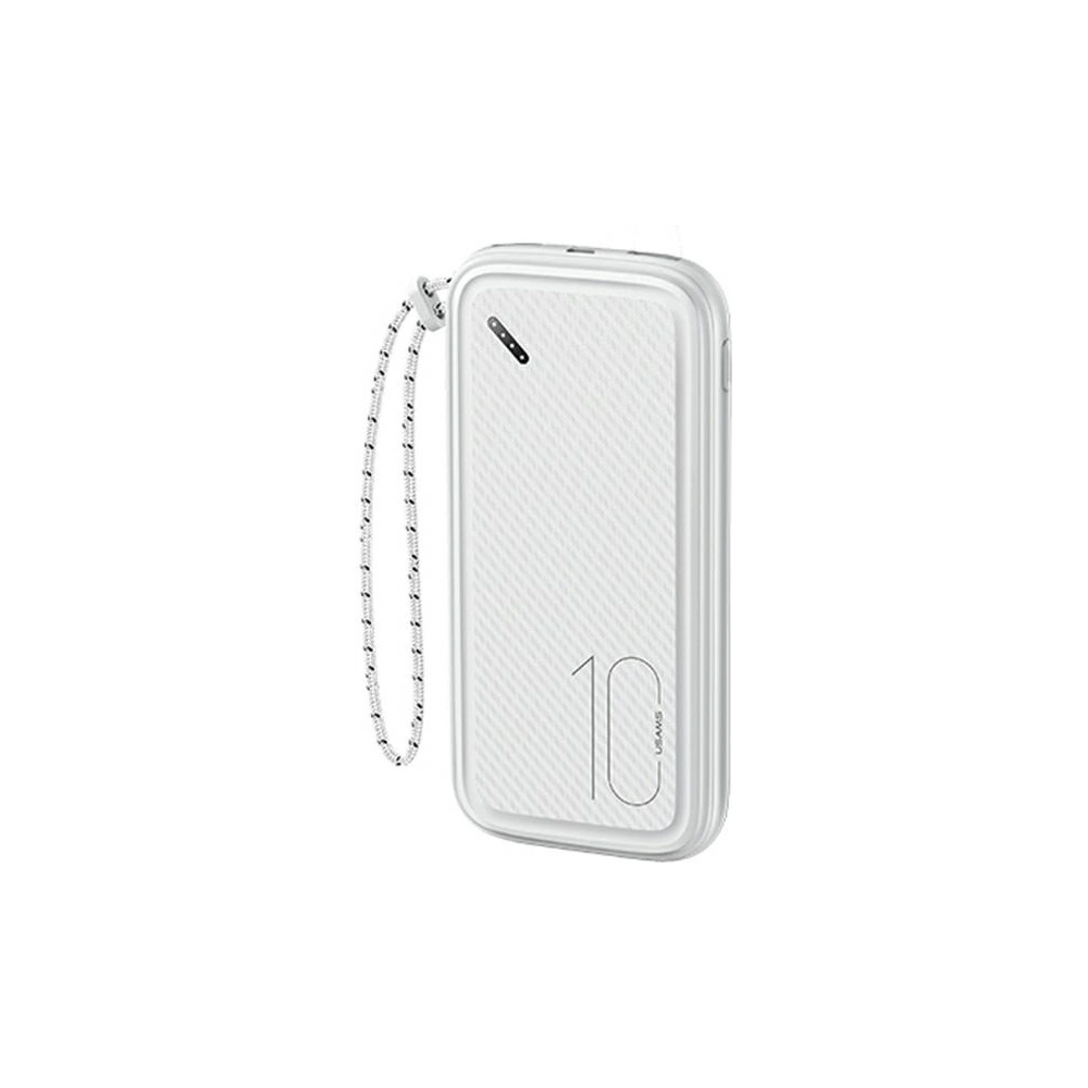 Wholesale Powerbank USAMS PB56 10000mAh 2xUSB/USB-C/microUSB Fast Charge white (US-CD150) - USA818 - {ean13} - Hurt