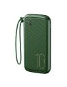 Powerbank USAMS PB56 10000mAh 2xUSB/USB-C/microUSB Gyors Töltés zöld/sötétzöld (US-CD150)
