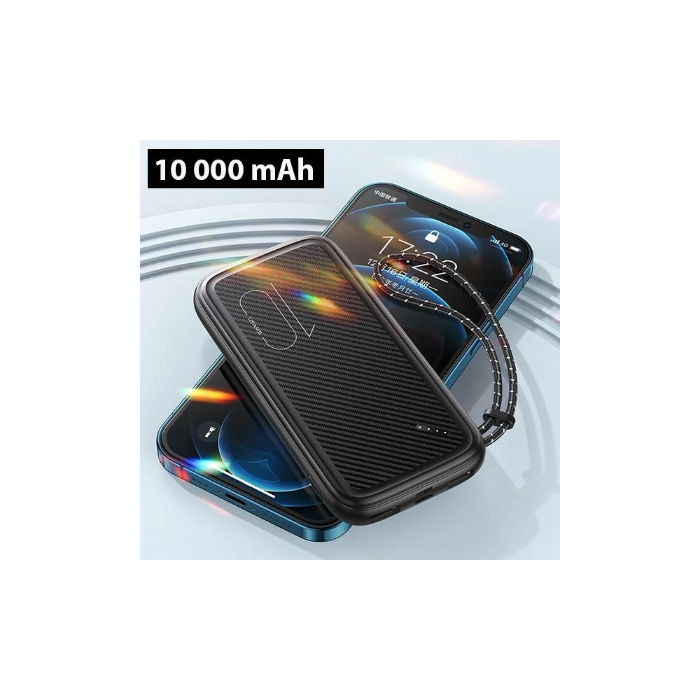 Hurtownia GSM - Powerbank USAMS PB56 10000mAh 2xUSB/USB-C/microUSB Schnellladung grün/dunkelgrün (US-CD150) - USA820 - {ean13} - Hurt