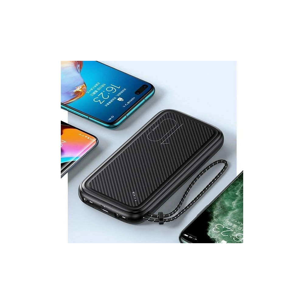 Hurtownia GSM - Powerbanka USAMS PB56 10000mAh 2xUSB/USB-C/microUSB Rychlé nabíjení zelená/tmavě zelená (US-CD150) - USA820 - {ean13} - Hurt