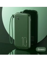 Hurtownia GSM - Powerbanka USAMS PB56 10000mAh 2xUSB/USB-C/microUSB Rychlé nabíjení zelená/tmavě zelená (US-CD150) - USA820 - {ean13} - Hurt