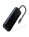 Hub Baseus AcmeJoy USB-C - 1xUSB-C/4x USB 3.0 tmavě šedý